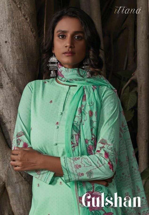 Buy Gulshan Itrana Designer Cotton Salwar Suit